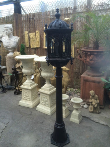 Gothic Cast Iron Lamp Post gothic lantern cast iron garden lamp