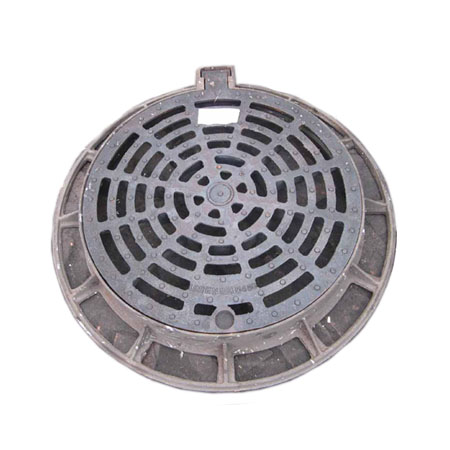 DUCTILE IRON MANHOLE COVER WITH FRAME